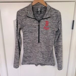 Pink By Victoria Secret Boston RedSox Quarter Zip Jacket (S)